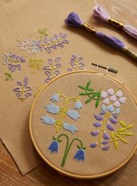 DMC The Soothing Spring Embroidery Duo Kit - valleywools