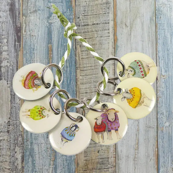 Emma Ball Stitch Markers - valleywools