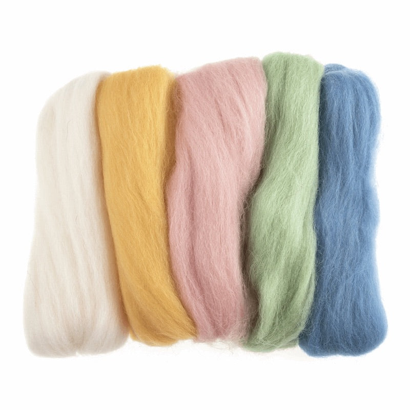 Trimits Natural Wool Roving - valleywools