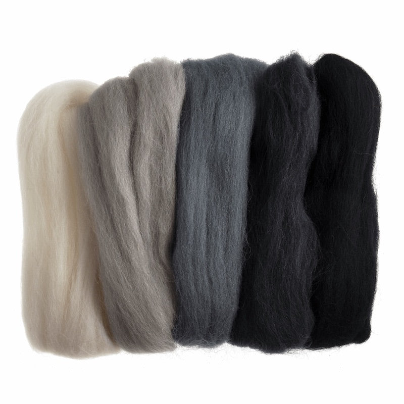 Trimits Natural Wool Roving - valleywools