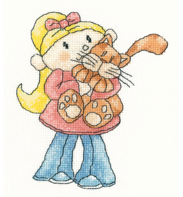 Heritage Crafts Little Stars - Cat Cuddles - valleywools