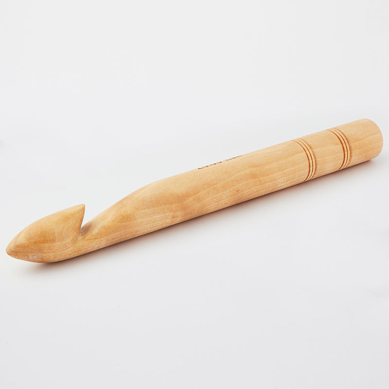 Knit Pro Jumbo Birch Crochet Hook - valleywools