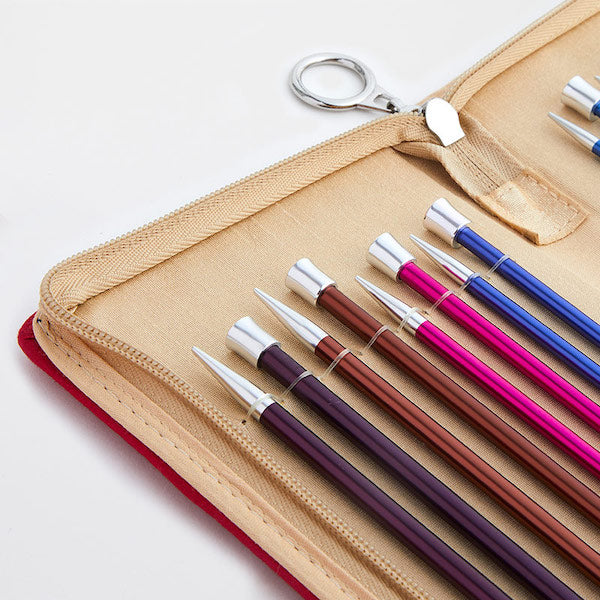 Knit Pro Zing Straight Needle Set - 30cm - valleywools