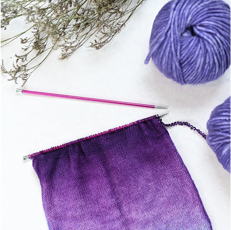 Knit Pro Zing Single Point Needles x 35cm - valleywools