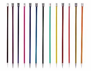 Knit Pro Zing Single Point Needles x 25cm - valleywools