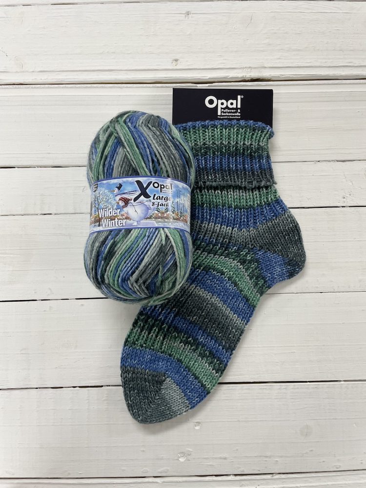 Opal X-Large Wilder Winter 8ply Sock Yarn - valleywools