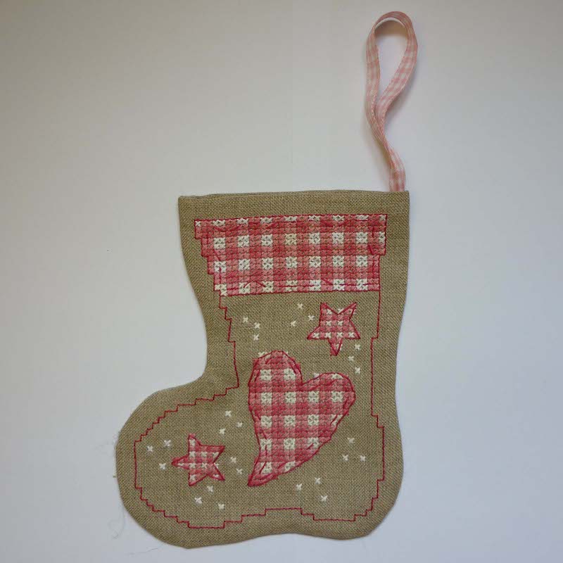 Cinnamon Cat - Vintage Collection: Stocking Decoration - valleywools