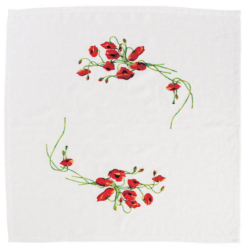 DMC Poppy Tablecloth (RK062) - valleywools