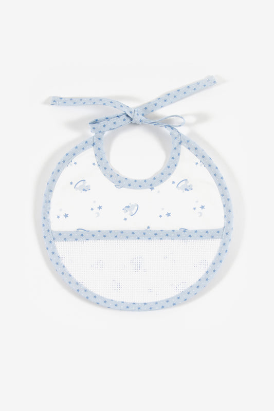 DMC Ready to Stitch Birth Bib - valleywools