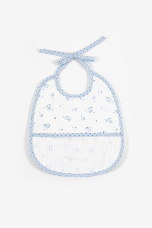 DMC Ready to Stitch Baby - 6 Month Bib - valleywools