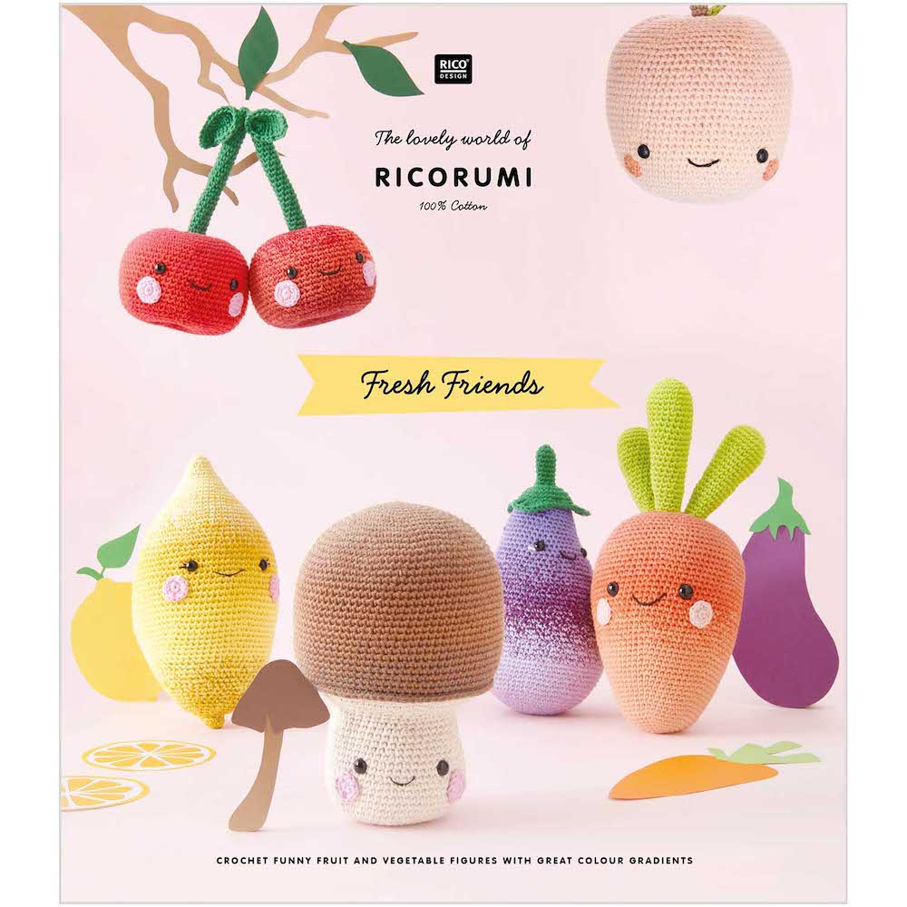 Rico Ricorumi Pattern Book - Fresh Friends - valleywools