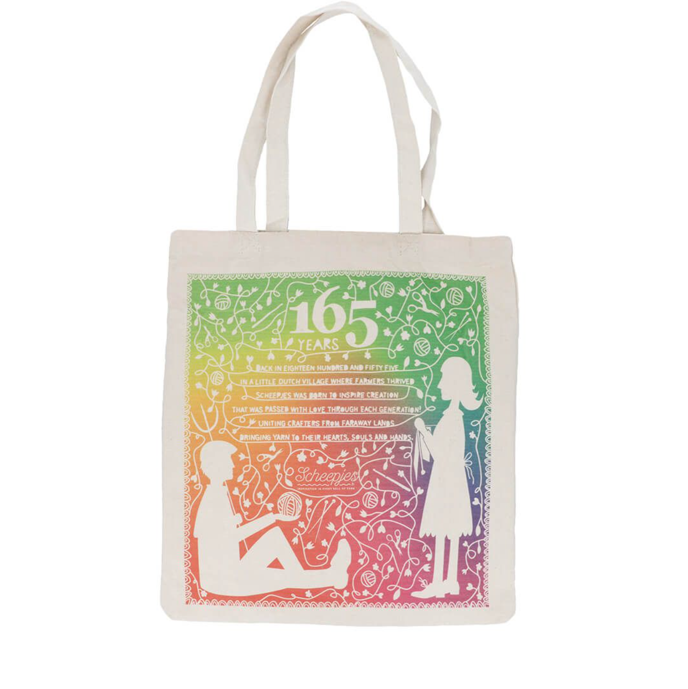 Scheepjes Canvas Bag - 165 Years Anniversary - valleywools