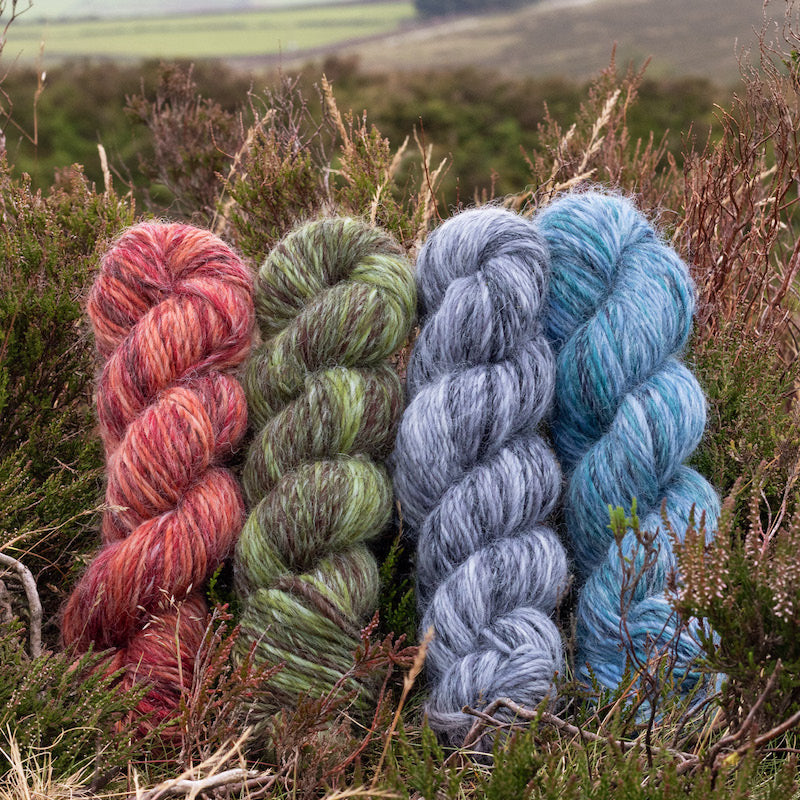 WYS The Croft Wild Shetland Aran Roving - valleywools