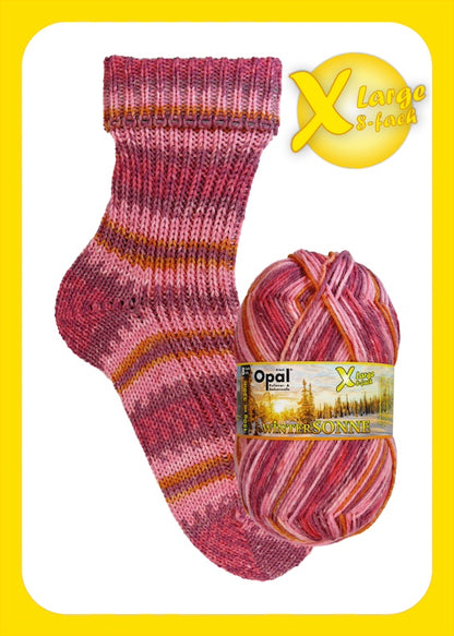 Opal X-Large Wintersonne 8ply Sock Wool