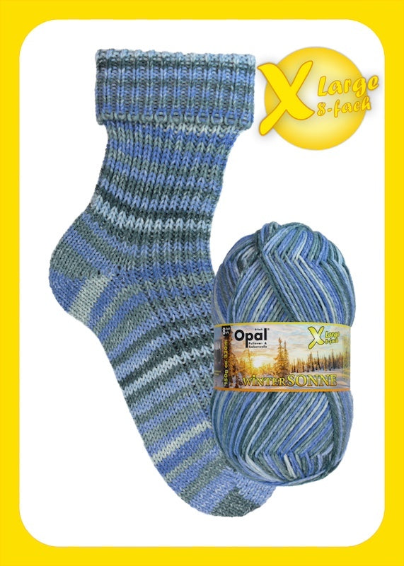 Opal X-Large Wintersonne 8ply Sock Wool