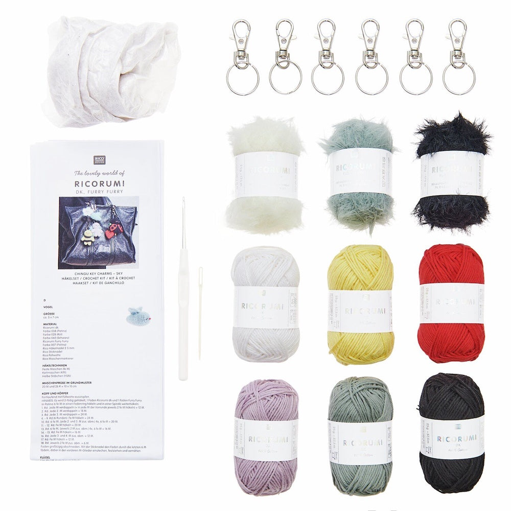 Rico Ricorumi Keyring Kits Chingu Sky