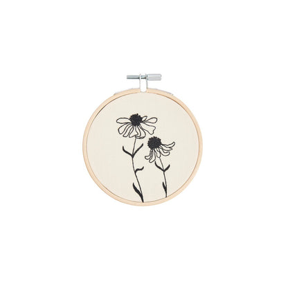Rico Embroidery Kit - Echinacea (Coneflower)