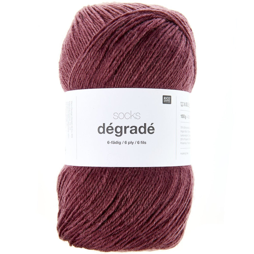 Rico 6-ply Dégradé Sock yarn