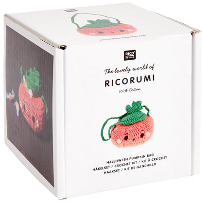 Rico Ricorumi Halloween Pumpkin Bag Crochet Kit