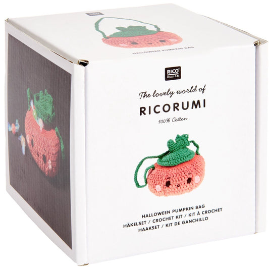 Rico Ricorumi Halloween Pumpkin Bag Crochet Kit