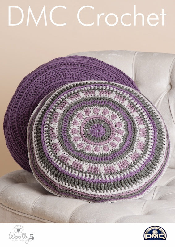DMC Crochet Woolly 5 - Mind your Mandala Pillows