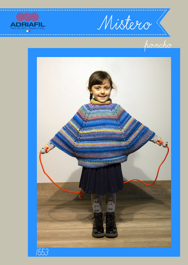 Adriafil Poncho in Mistero (Chunky)