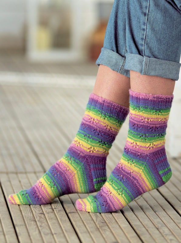 WYS Signature 4ply Winwick Mum Sock Pattern Collection - valleywools