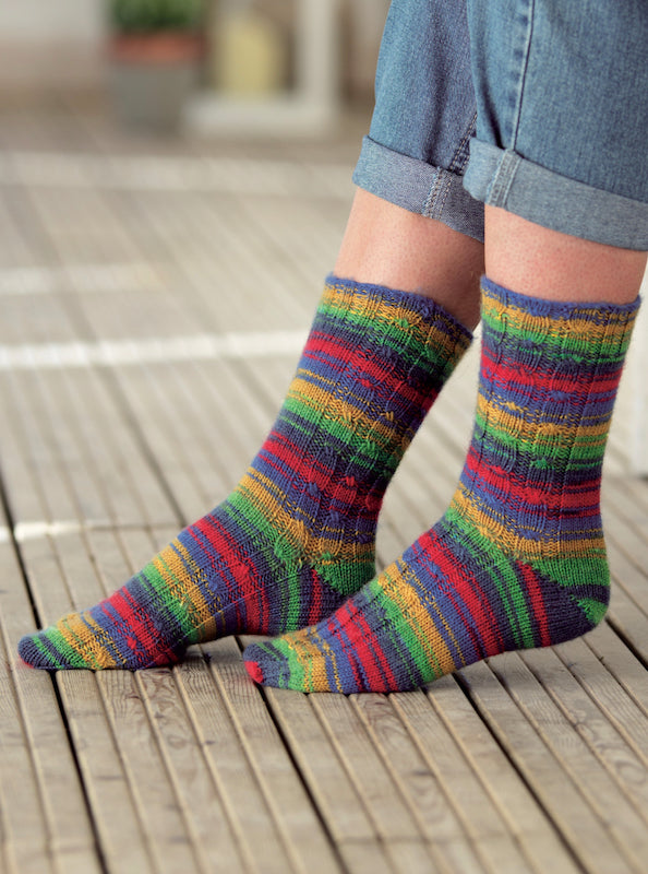 WYS Signature 4ply Winwick Mum Sock Pattern Collection - valleywools