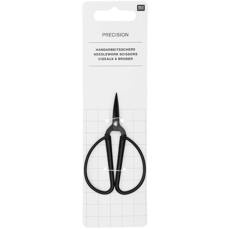 Rico Black Craft Scissors 8.9cmm (3.5 inches)