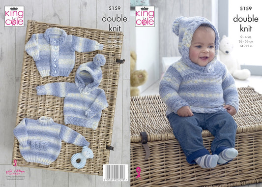 King Cole Pattern No. 5159 Sweaters & Jacket