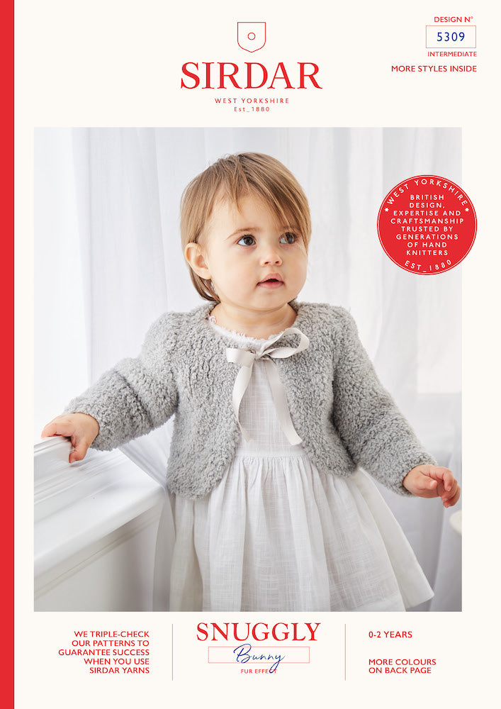 Sirdar Snuggly Bunny 5309 Bolero