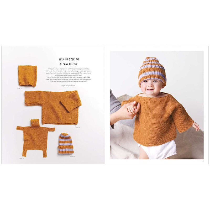 Rico Baby Hand knitting Booklet For Beginners