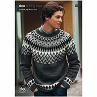 Rico Essentials Soft Merino Aran 649 Fair Isle Sweater