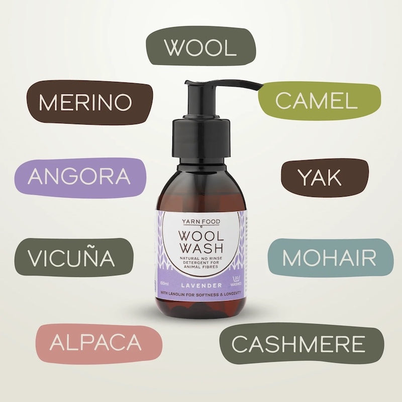 Yarn Food Wool Wash Mini - 100mls
