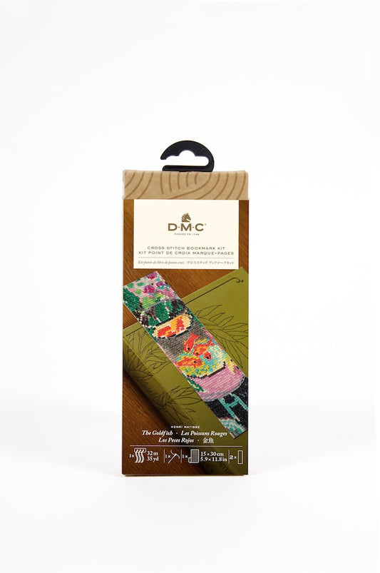 The Goldfish by Henri Matisse, Bookmark Cross Stitch Kit