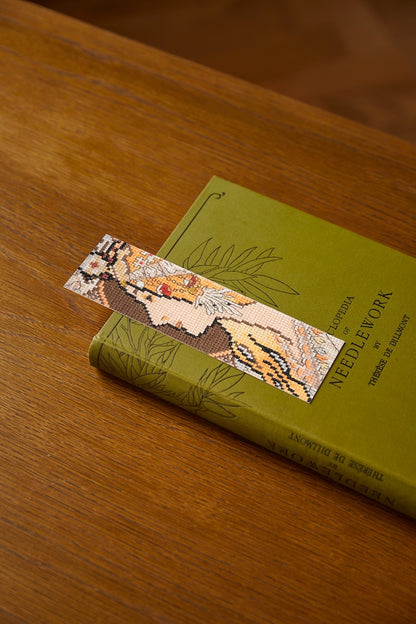 Zodiac by Alfons Mucha, Advanced Bookmark Cross Stitch Kit