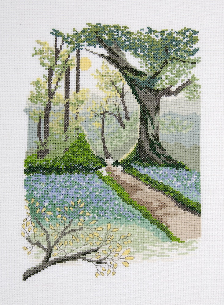 Spring Scenery Cross Stitch Kit by Marie-Dominique Procureur
