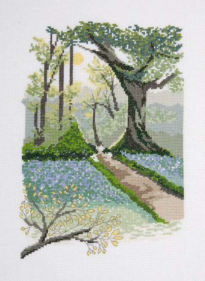 Spring Scenery Cross Stitch Kit by Marie-Dominique Procureur