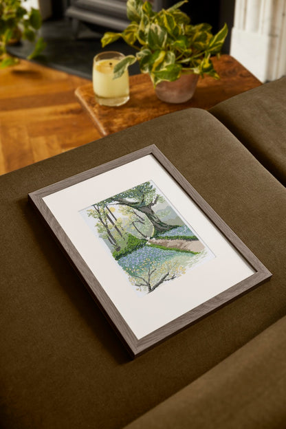 Spring Scenery Cross Stitch Kit by Marie-Dominique Procureur