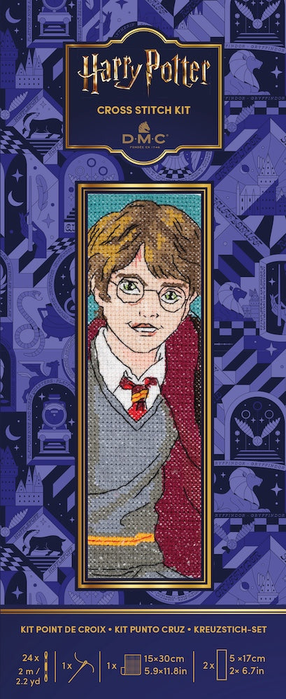 DMC Harry Potter™ Cross Stitch Bookmark Kit