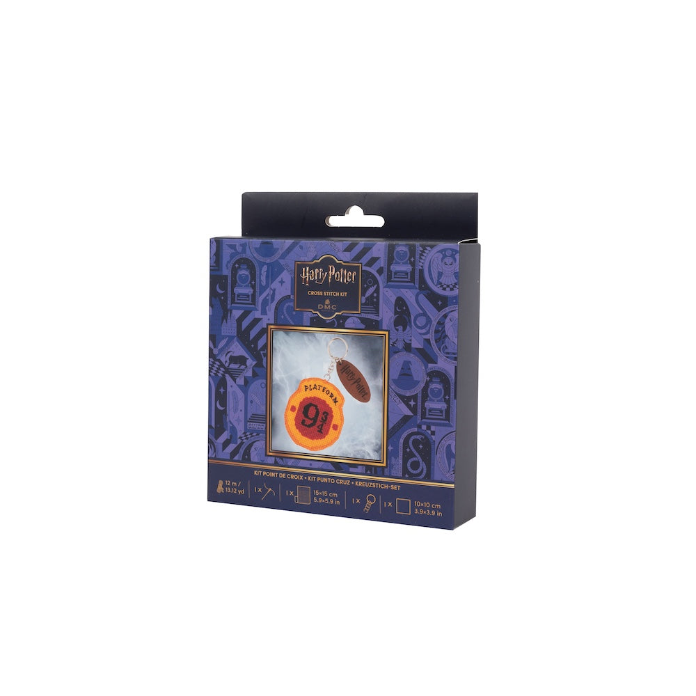 DMC Platform 9 ¾ Keyring Cross Stitch Kit