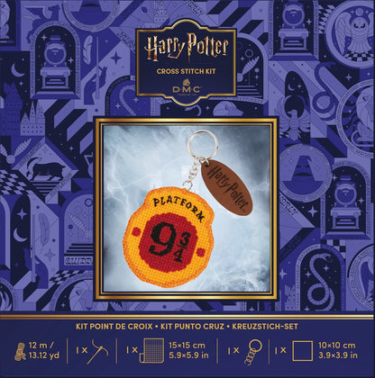 DMC Platform 9 ¾ Keyring Cross Stitch Kit