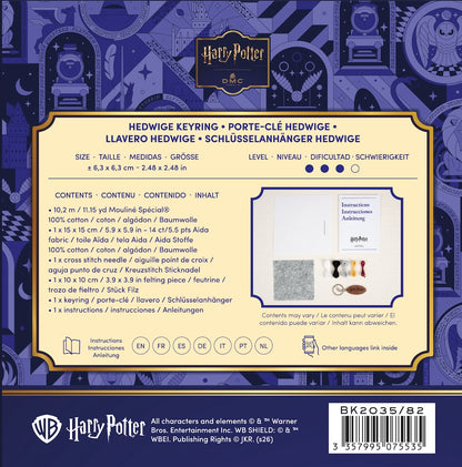 DMC Hedwig™ Keyring Cross Stitch Kit