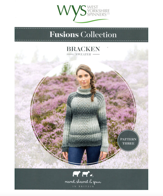 WYS Fusions Collection Bracken Sweater - valleywools