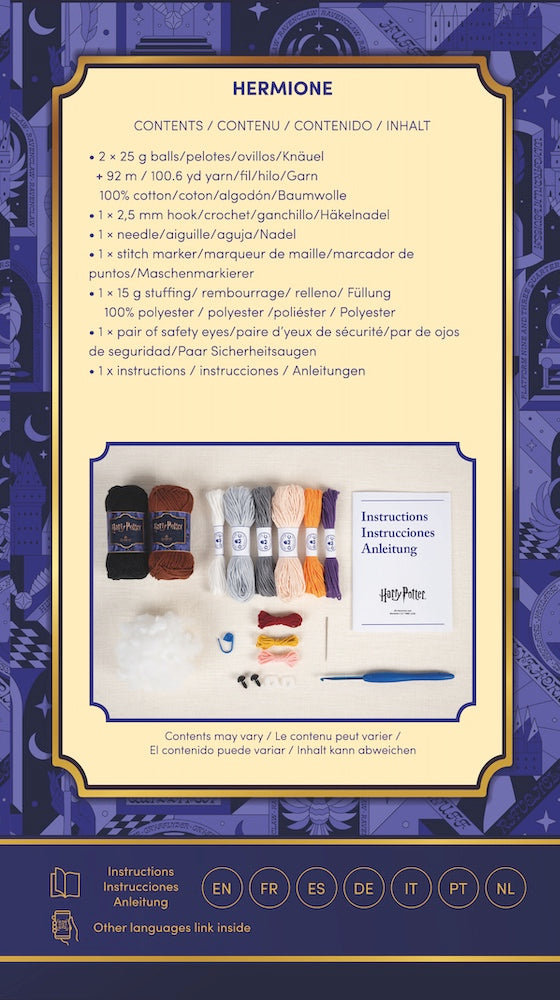 DMC Hermione Grainger Amigurumi Kit