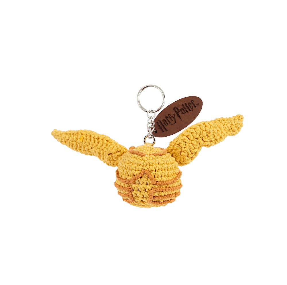 DMC Golden Snitch Keyring Amigurumi Kit