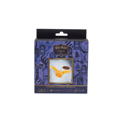 DMC Golden Snitch Keyring Amigurumi Kit