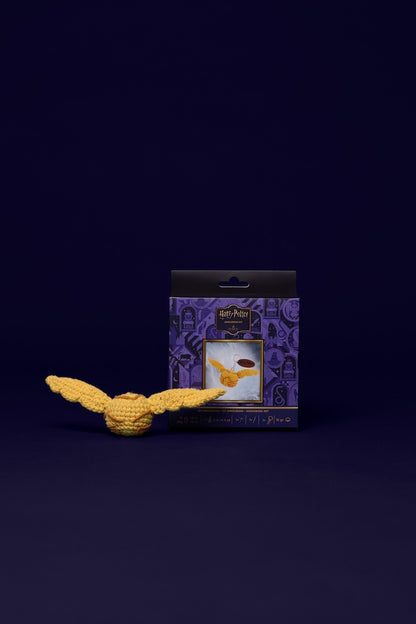 DMC Golden Snitch Keyring Amigurumi Kit