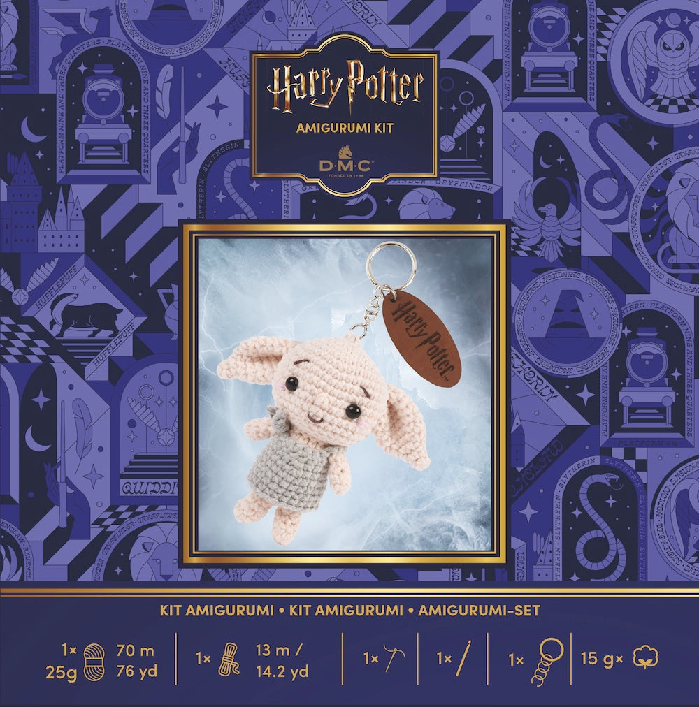 DMC Dobby™ Keyring Amigurumi Kit