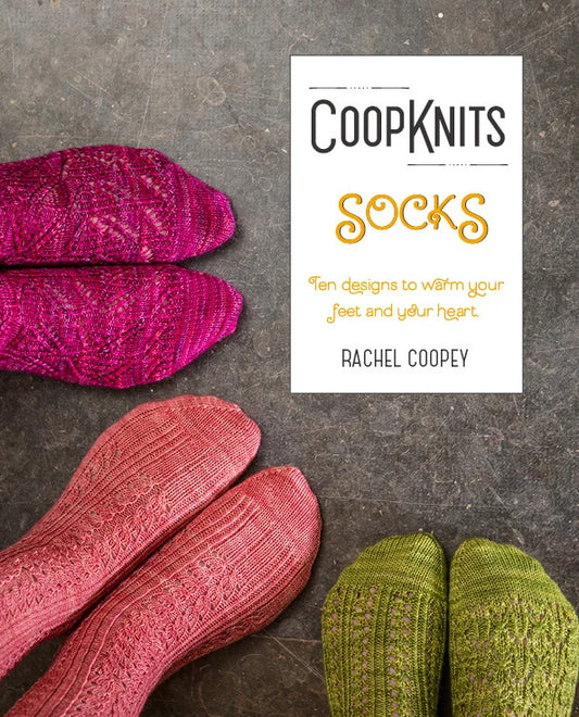 CoopKnits Socks Volume 1 by Rachel Coopey - valleywools